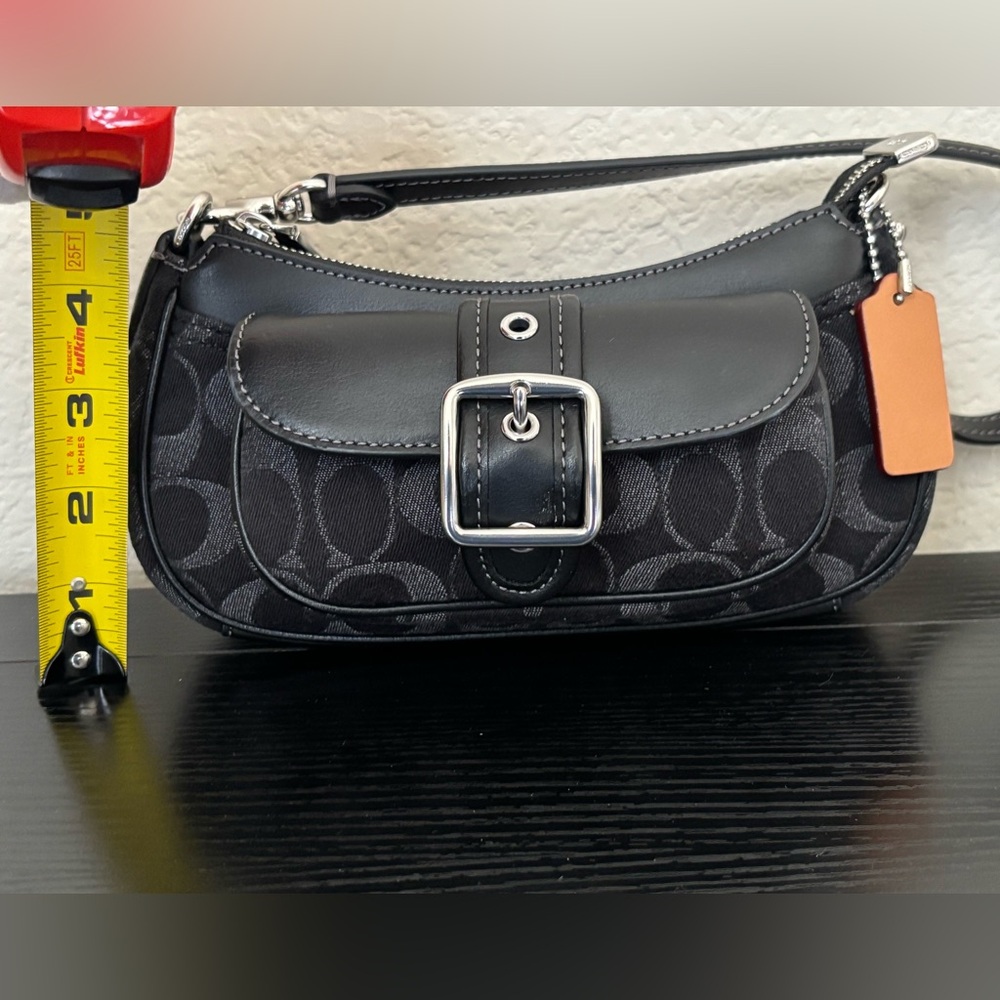 NWOT Coach Ashton Mini Denim Shoulder Bag - Picture 8 of 8